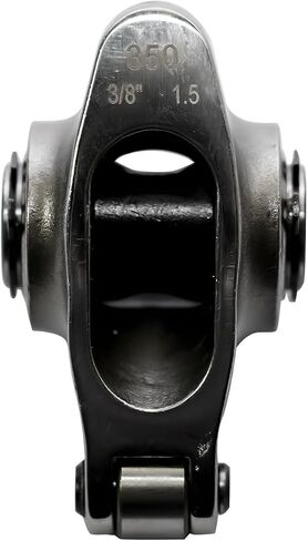 GELUOXI Stainless Steel Roller Rocker Arm Set Replacement for Chevy Small Block SBC 305 350 400 1.5 Ratio 3/8" in Saudi Arabia