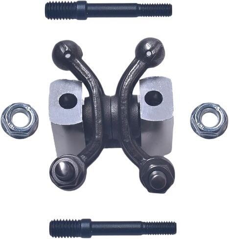 مجموعة ذراع الروك للعمود مع غطاء صمام فضي شفاف لـ Predator 212cc Non Hemi، مثبتات السباق ونوابض السباق 36lb in Kuwait