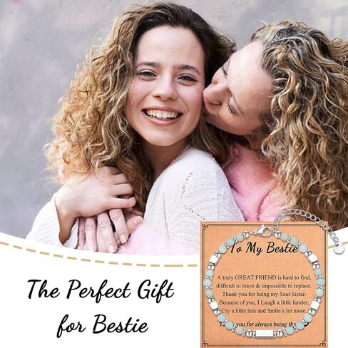 هدايا سوار صغير مطرز لأفضل صديق أخت ابنة Granddauhgter ابنة، عيد الميلاد عيد الميلاد هدايا عيد الحب للفتيات في سن المراهقة النساء لها in Kuwait