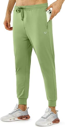 NORTHYARD Men's Joggers Pants with Zipper Pockets Lightweight Sweatpants Athletic Running Workout Track Pants for Men in Saudi Arabia