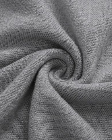 Riyiper 2 Pack Men's Turtleneck Sweater Slim Fit Knitted Basic Tops Lightweight Long Sleeve Ribbed Casual Pullover Top in Kuwait