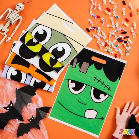 JOYIN 72 Pcs Halloween Goodie Bags for Trick-or-Treating, Halloween Snacks, Halloween Party Favors, Event Party Favor Supplies, Halloween Trick or Treat Bags, Classroom Goody Bags in Saudi Arabia