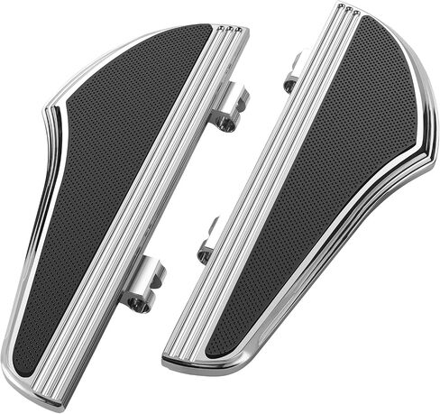 Motorcycle Floorboards Footrest Footboards for Harley Touring, Road King, Street Glide, Road Glides (1986-2023), Softail FL Heritage, Fat Boy Deluxe (1986-2017), Dyna FLD (2012-2016) in Kuwait