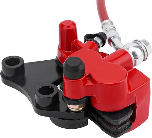 مجموعة فرامل أسطوانة الفرامل الأمامية الهيدروليكية مع وسادات الفرامل لـ 50cc 70cc 90cc 110cc 125cc SSR TaoTao Apollo Coolster Moped Scooter الصينية حفرة الدراجة الترابية in Kuwait