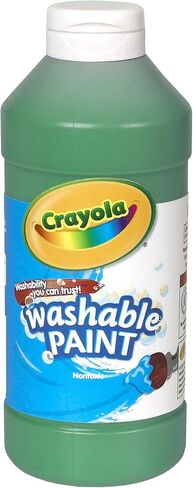 Crayola Washable Paint 16 oz. - Green in Saudi Arabia