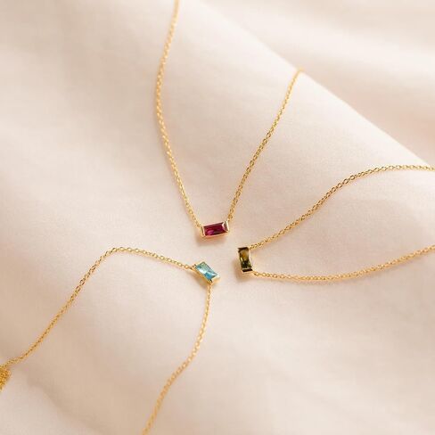 Birthstone Bracelet for Women 14k Gold Plated Birth Stone Charms Bracelet Dainty Gold Bracelet Fashion Jewelry Birthday for Mother Friends Wife Anniversary in Saudi Arabia