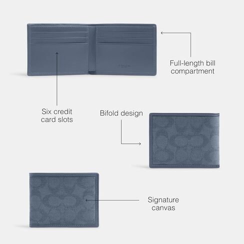 Coach Men's Slim Billfold in Saudi Arabia