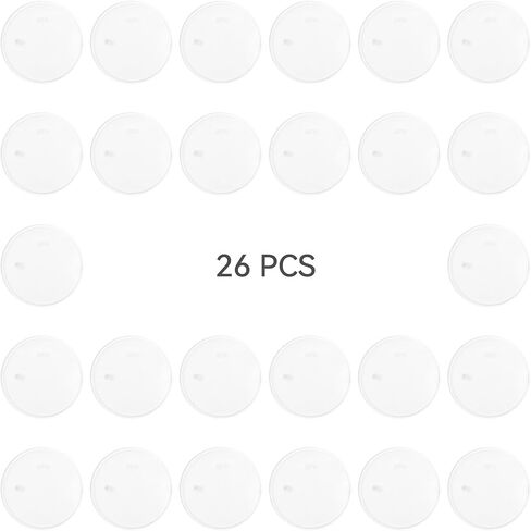 26PCS 3.75 Inch Action Figure Display Stand with Peg, 37.5mm Display Support Holder Base for Modern Star Was & Marvel Toy Figures, Black in Kuwait