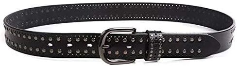 YCMI Womens Circle-Studded-leather-Belt, Punk Rock Rivets-Belt Lady Belt for Jeans Pants Dresses in Saudi Arabia