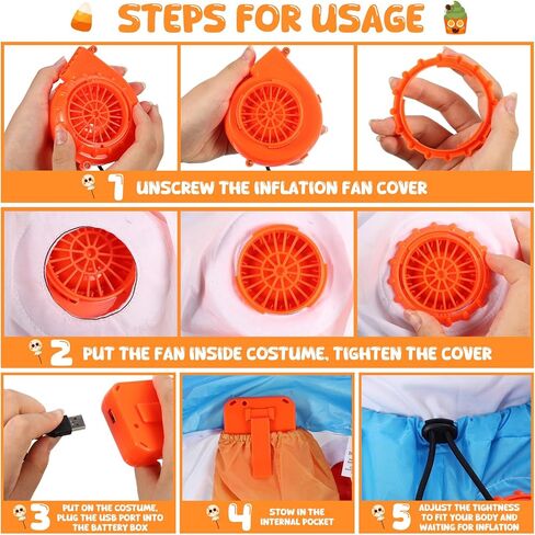 زي الدجاجة القابلة للنفخ، أزياء الهالوين المنفجرة للركوب على زي الدجاج in Kuwait