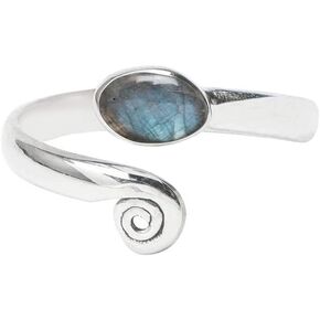 Adjustable Toe Ring Women's Body Jewellery Fashionable Toe Ring Handmade Midi Ring gemstone Silver Rings