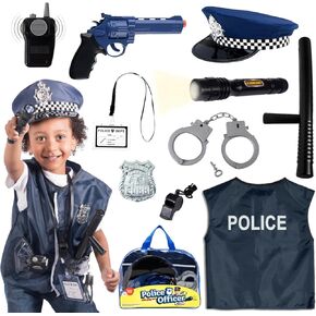 Born Toys Police Costume For Kids & Police Toys For Kids Ages 3-7 in Kuwait
