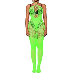 Body Stockings For Women Sexy Lingerie, Fits 0-16, Fishnet Bodysuit Glow Party Rave Club, Dancer Outfits Exotic Sets