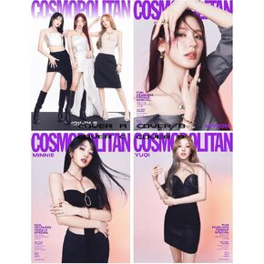 COSMOPOLITAN MAGAZINE KOREA MARCH 2024 (G) I-DLE MIYEON MINNIE YUQI (Cover C)