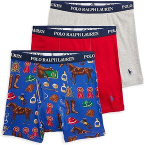 POLO RALPH LAUREN Men's Boxer Brief 3-Pack