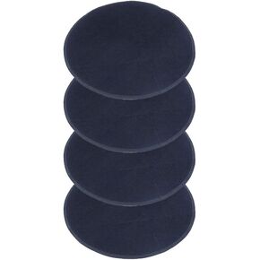 4 Pcs Wheel Felts 55cm/21.4in Black Lightweight Dustproof Tote Felts Cover for Tire Wheel