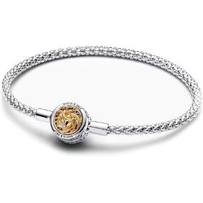 Daenerys Targaryen Accessories of Thrones House Sigil Clasp Charm Bracelet, Thrones Series Jewelry With S925 Sterling Silver for Women and Men