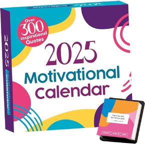Kosmic Soul 2025 Motivational Calendar | Includes 300+ Positive Quotes and Affirmations, Enjoy a Whole Year of Inspirational Quotes, Phrases & Affirmations for Success, Happiness & Personal Growth