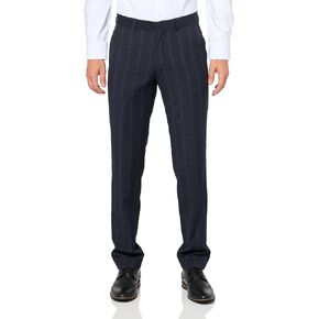 Robert Kent Men's Performance Modern Slim Suit Separate Pants