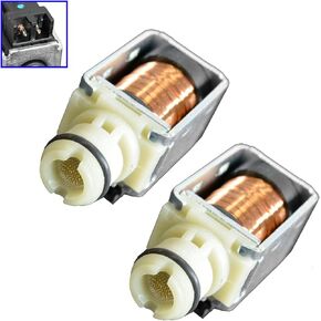 Transmission Shift Control Solenoid PAIR Compatible with Chevy GMC Cadillac Pontiac 4L60E
