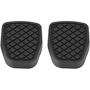 Rubber Brake Pedal, Non Slip Performance One Pair Brake Clutch Pedal Rubber Pad Cover Auto Accessories for Subaru Forester IMPREZA Outback WRX
