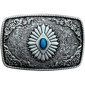 fomissky-sisa Novelty Western Cowgirl Belt Buckles for Women, Rectangle Womens Belt Buckle Replacement