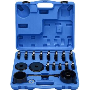 مجموعة أدوات الضغط على محمل العجلة، 23 قطعة من محولات محمل الدفع الأمامي FWD، مجموعة أدوات إزالة المثبت بالضغط البديل in Kuwait