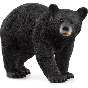 Schleich Wild Life New 2024 Wild Animal Toy American Black Bear Figurine