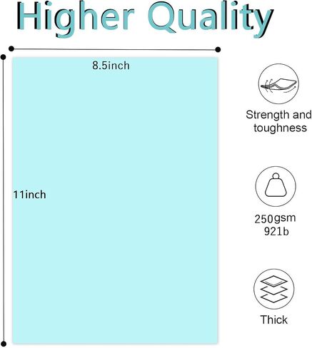 Pink Cardstock, Pinovk 25 Sheets 8.5 x 11 Thick Paper, 250gsm/92lb Card Stock Printer Paper for Halloween, Christmas, Invitations, Crafts, DIY Cards, Scrapbooking, and Stationery Printing in Saudi Arabia