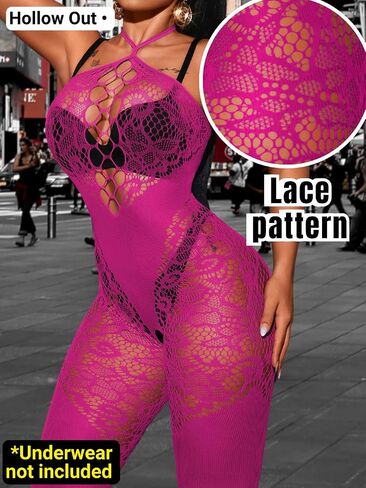 Body Stockings For Women Sexy Lingerie, Fits 0-16, Fishnet Bodysuit Glow Party Rave Club, Dancer Outfits Exotic Sets in Saudi Arabia