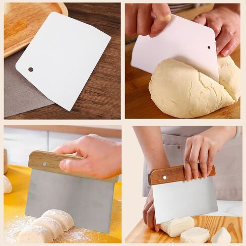 Sourdough Bread Baking Supplies, 2 PCS 9 Inch Banneton Bread Proofing Basket Set with 20PCS Bread Making Tools, Sourdough Proofing Basket for Making Baking Fermentation in Saudi Arabia
