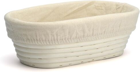 Banneton Bread Proofing Basket, 9 inch Round Sourdough Starter Kit for Baking Fermentation, Bread Making Supplies Tools Set, Sourdough Bread Baking Supplies Accessories, Rattan Basket Gift Set in Saudi Arabia