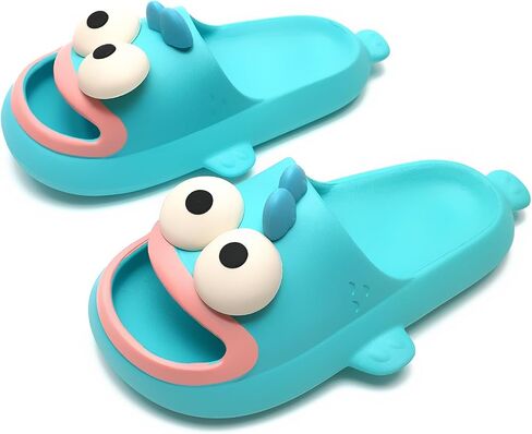 HEVA Clown Fish Slippers for Womens and Mens, Lightweight Funny Shower Slides Non-Slip Cute Beach Slide Sandals in Saudi Arabia