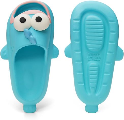 HEVA Clown Fish Slippers for Womens and Mens, Lightweight Funny Shower Slides Non-Slip Cute Beach Slide Sandals in Saudi Arabia