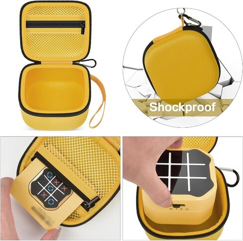 GWCASE Case Compatible with GiiKER Tic Tac Toe Bolt Game 3-in-1 Handheld Puzzle Console, Fidget Toys Board Games Storage Organizer Holder Box for Kids and Adults (Bag Only) in Saudi Arabia