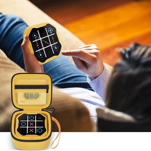 GWCASE Case Compatible with GiiKER Tic Tac Toe Bolt Game 3-in-1 Handheld Puzzle Console, Fidget Toys Board Games Storage Organizer Holder Box for Kids and Adults (Bag Only) in Saudi Arabia