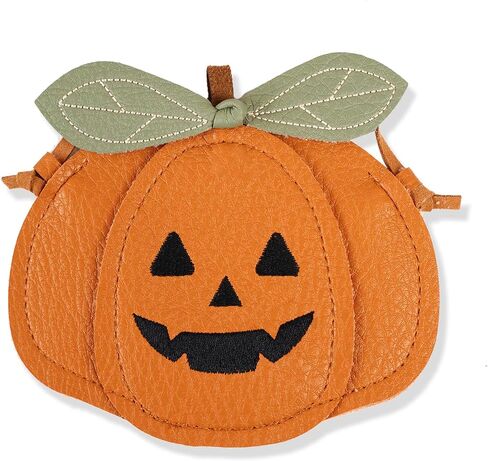 Cute Pumpkin Toddler Purse for Girls，Exquisite Leather Small Purse Crossbady Bag Girls Toddlers Birthday Gift in Saudi Arabia