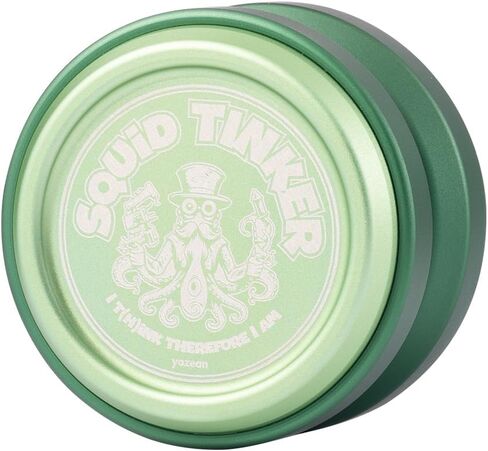 Yozean Yo-Yo Squid Tinker Metal Professional Unresponsive Yoyo 1A, Ice Blue in Saudi Arabia