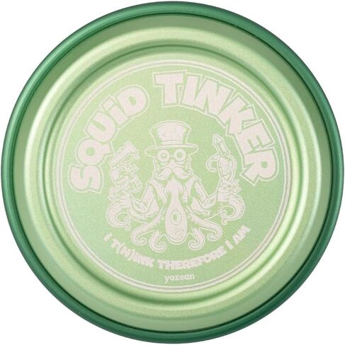 Yozean Yo-Yo Squid Tinker Metal Professional Unresponsive Yoyo 1A, Ice Blue in Saudi Arabia