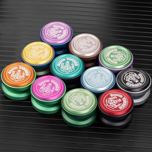 Yozean Yo-Yo Squid Tinker Metal Professional Unresponsive Yoyo 1A, Ice Blue in Saudi Arabia
