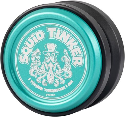 Yozean Yo-Yo Squid Tinker Metal Professional Unresponsive Yoyo 1A, Ice Blue in Saudi Arabia