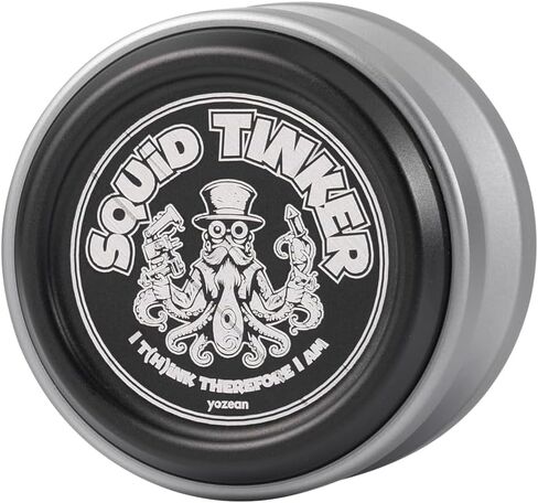 Yozean Yo-Yo Squid Tinker Metal Professional Unresponsive Yoyo 1A, Ice Blue in Saudi Arabia