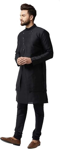 Sojanya (منذ عام 1958، مجموعة بيجامة وسترة من مزيج الحرير للرجال من Kurta Churidaar in Saudi Arabia