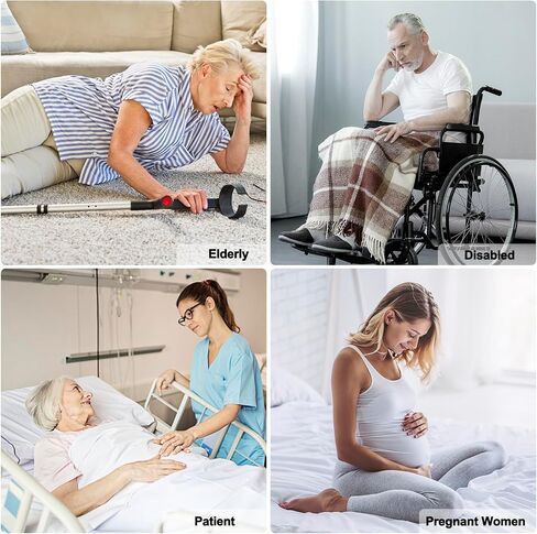 Call Button for Elderly at Home, Caregiver Pager | Fall Alert Devices for Elderly 500+ft for Home/Elderly/Pregnant Women/Disabled, 2 Receiver+2 Transmitters in Saudi Arabia