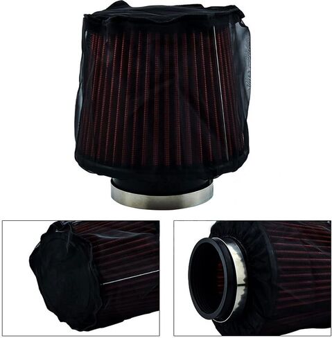 Air Filter Protective Cover, Universal Air Intake Filter Sock Cover Air Cleaner Protective Cover forHigh Flow Air Intake Filters (Small) in Saudi Arabia