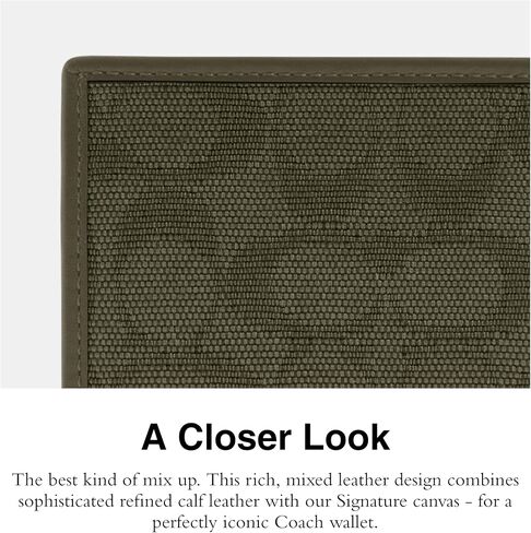 Coach Men's Slim Billfold in Saudi Arabia
