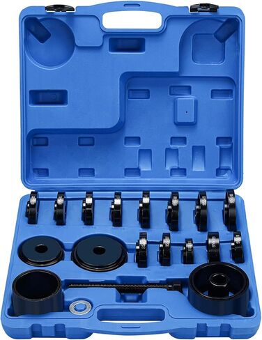 مجموعة أدوات الضغط على محمل العجلة، 23 قطعة من محولات محمل الدفع الأمامي FWD، مجموعة أدوات إزالة المثبت بالضغط البديل in Kuwait