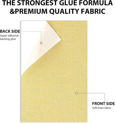 6 Pcs Fabric Repair Patch Linen Couch Fabric Patch Self Adhesive Leather Repair Patch 6 X 4 Inch Couch Patch Repair Fabric for Sofas, Furniture, Bags, Car Seats (Beige) in Saudi Arabia