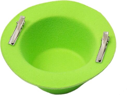 Mini Top Hat Fascinator Base - 5" Diameter with Hair Clips in Saudi Arabia