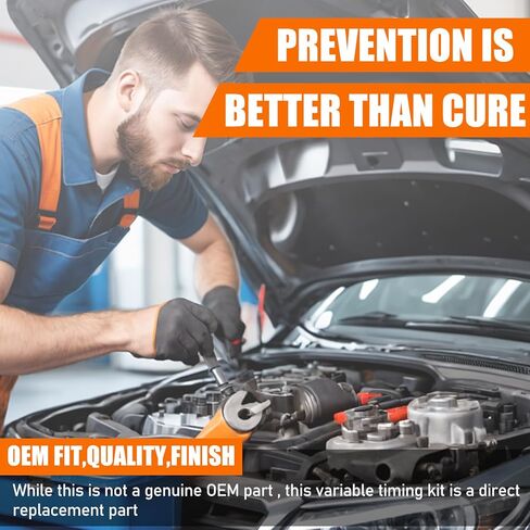 مجموعة سلسلة التوقيت لفورد إكسبيديشن F-150 F-250 F-350، لينكولن نافيجيتور مارك LT مع كام فيزر وصمامات VVT، مجموعة كادينا دي تيمبو in Kuwait